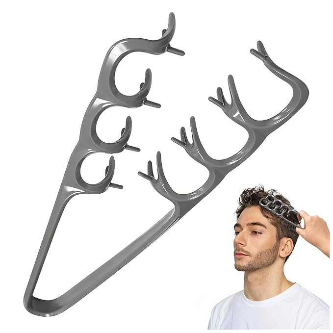 Texture Comb, Volumizing Wide-Tooth Hair Texture Styling Comb, Men's Fluffy Texture Hair Styling Appliances, Volume And Grooming Accessory Styling-SC1