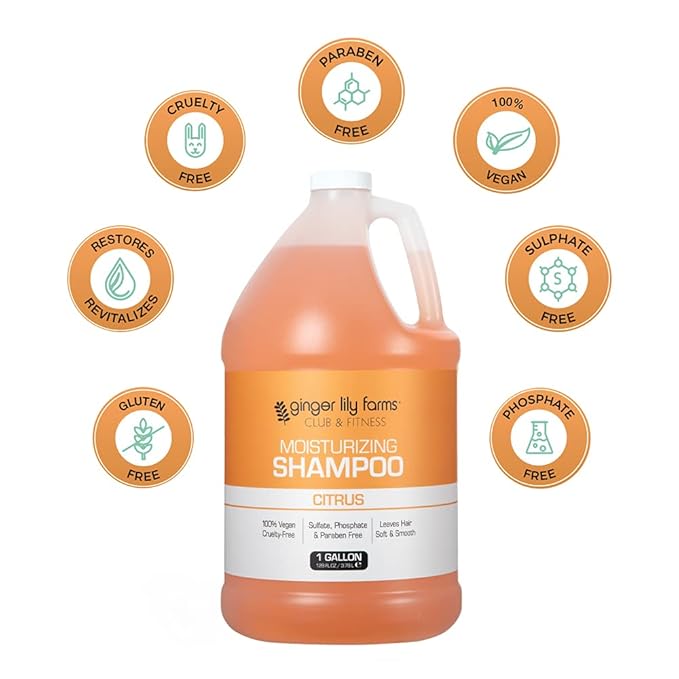 Ginger Lily Farms Club & Fitness Moisturizing Shampoo - Image 5
