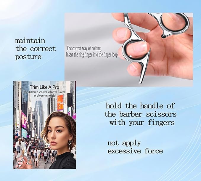 Hair Cutting Scissors, Thinning Shears Kit. Premium Stainless Steel Salon Scissors, Edge Scissor, Razor.for Hairdressing, Salon and Home