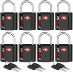 TSA Approved Luggage Locks, Ultra-Secure Dimple Key Travel Locks by Forge