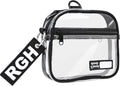 Rough Enough Clear Quart Size TSA Approved Toiletry Bag Small by REROUGHENOUGH