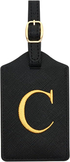 Luggage Tag PU Leather for Suitcase Baggage Handbag Travel Bag Label Suitcase by CHOIEO