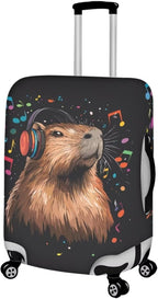 Capybara Luggage Cover Fits 30-32 Inch Luggage Anti-Scratch Spandex Zipper - Image 2