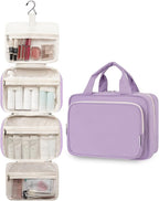 Travel Toiletry Bag for Women Large Hanging Makeup Bag Organizer Toiletries Bag - Image 4