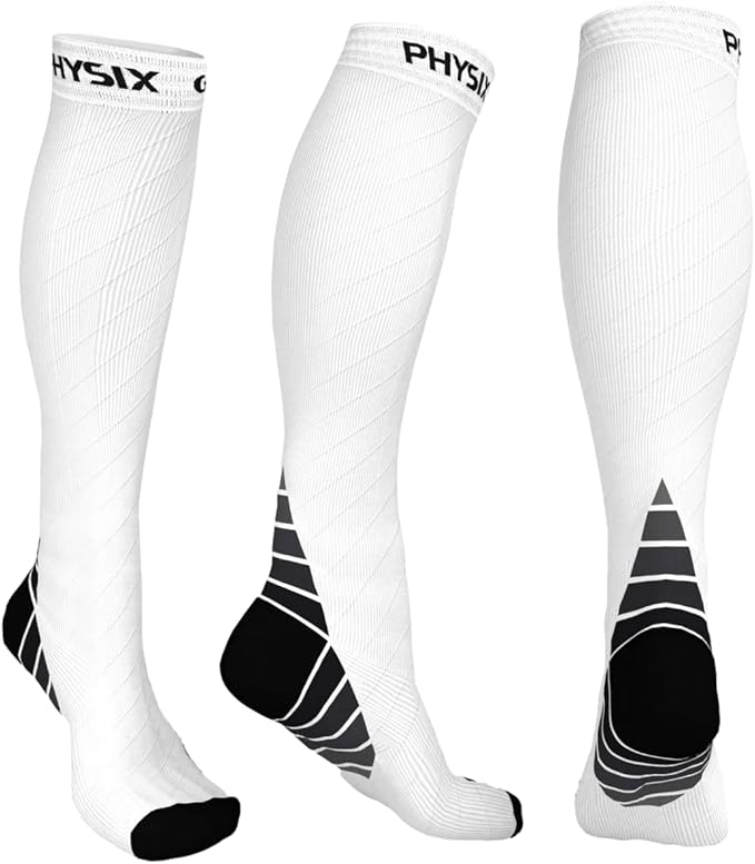 Physix Gear Compression Socks 20-30 mmHg by PhysixGearSport
