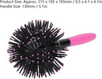 Hair Brush, 360 Degree Round Ball Hair Comb High Temperature 3D Curly Hair Comb for Wet and Dry Hair