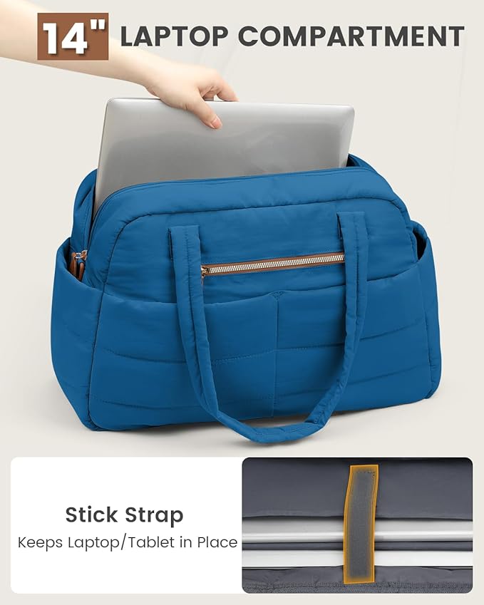 Travel Duffle Bag, Puffer Carry On Duffel Bag - Image 3