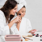 Travel Clear Makeup Bag Set, TSA Approved Cosmetic Bag Case - Image 7