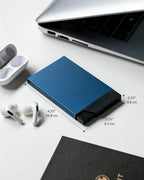 VULKIT Pop up Card Holder Minimalist Credit Card Holder RFID Blocking Slim - Image 5