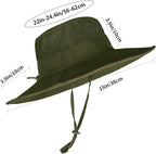 Sun Hats for Men Women Fishing Hat UPF 50+ Breathable Wide Brim Summer UV - Image 3