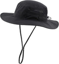Connectyle Women's UPF 50+ Sun Hat UV Protection Wide Brim Bucket Hat Summer by Connectyle