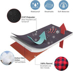 0 Degree Sleeping Bag Cotton Flannel Winter Cold Weather - Image 4