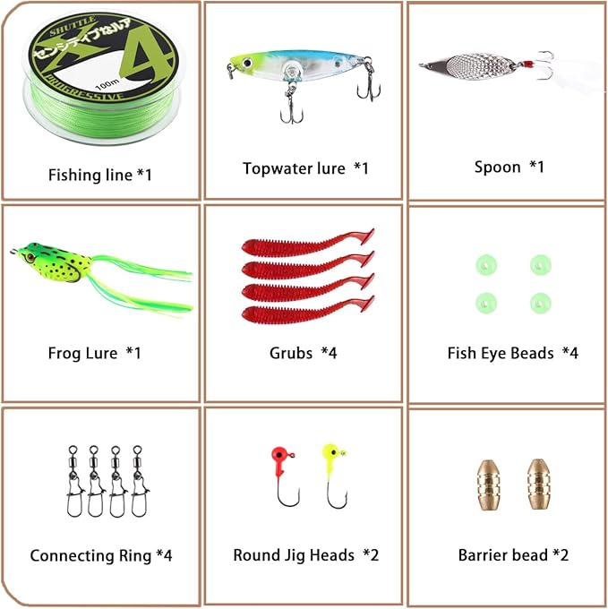 Fishing Rod Telescopic Carbon Fiber Rod Combo - Image 7