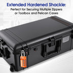 TSA Approved Travel Luggage Locks, Open Alert Combination Lock - Image 8