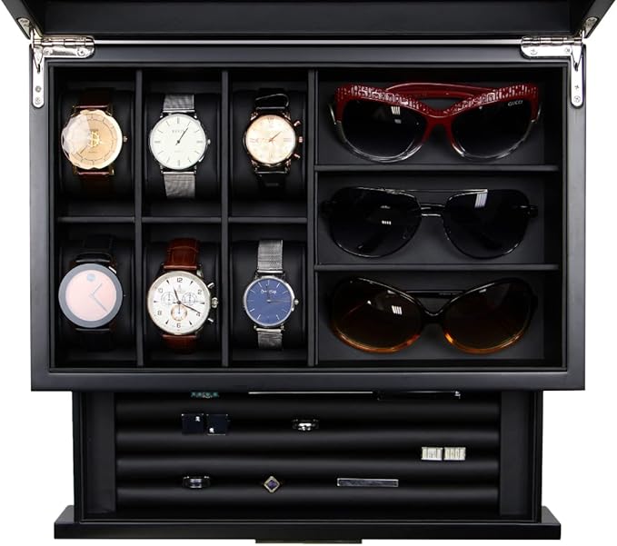 Luxury Watch, Sunglasses and Jeweler Display Case and Organizer - Image 2