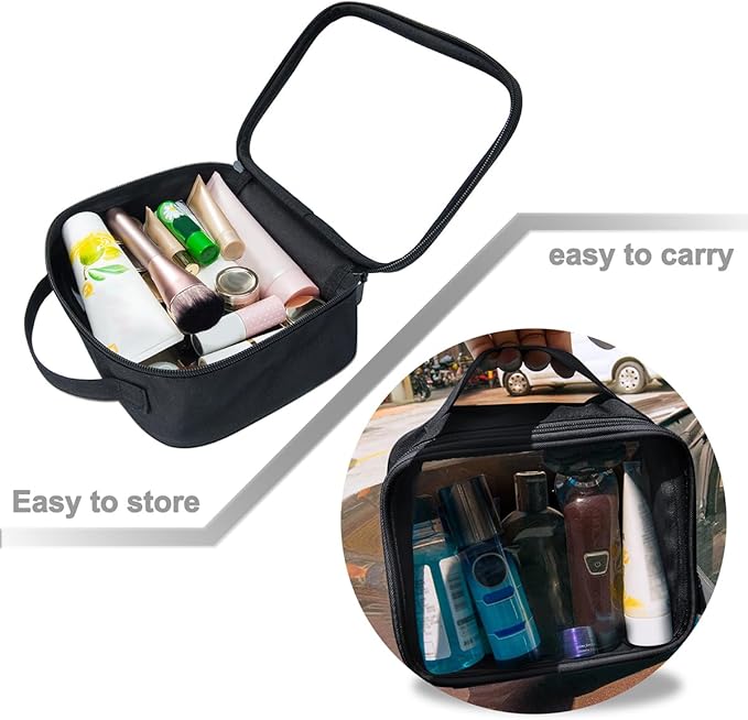 ANRUI TSA Approved Toiletry Bag, Makeup Bag - Image 4