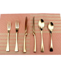 24 Piece Flatware Set (4 / Rose Gold)