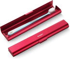 Aluminum Toothbrush Travel Case, Portable Travel Toothbrush Holder, Durable by Oralphi