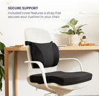 Purple Back Cushion | Pressure Reducing Grid Designed - Image 4