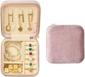 TAIMY Plush Velvet Travel Jewelry Box, Small Travel Jewelry Case, Portable Mini by TAIMY