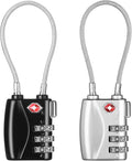 ZHEGE TSA Wire Lock 2 Pack Cable Luggage Lock by ZHEGE