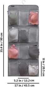 Dual Sided Hanging Shoe Organizer - Image 9