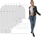Plastic Garment Bags Clothing Storage Bags Hanging - Image 2
