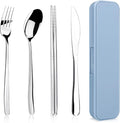 5 Piece Rsiynax Portable Travel Utensils Set by Rsiynax