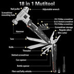 18 in 1 Multitool, Professional Stainless Steel Multitool Pliers - Image 3