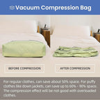 BAGAIL TPU Vacuum Bag for Travel, Reusable Compression Bag - Image 7