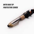 PURELURE Telescopic Fishing Rod Ultralight or Light, Carbon Fiber Rod Spinning - Image 6