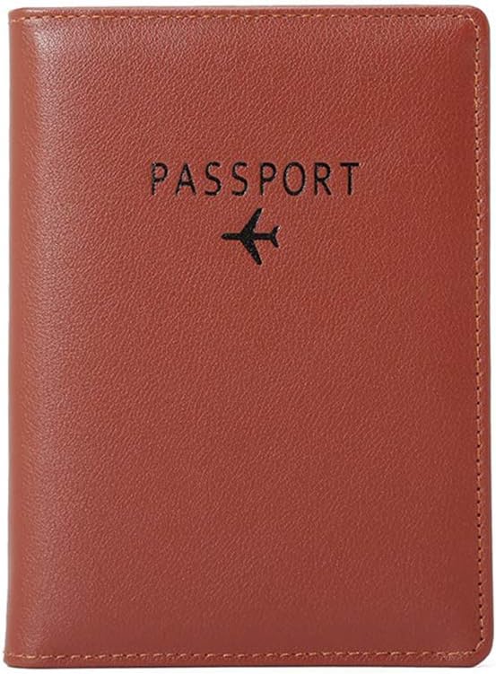 BAKUN Travel Wallet & Family Leather Passport Holder Cover RFID Blocking Travel by BAKUN