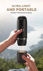 Portable Coffee Maker Travel Espresso Machine 120W Red Color, 19 Bar Pressure - Image 9