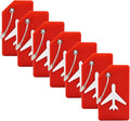 7 Pack Silicone Luggage Tag Baggage Handbag Travel Suitcase Tags by MODENGKONGJIAN