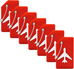 7 Pack Silicone Luggage Tag Baggage Handbag Travel Suitcase Tags by MODENGKONGJIAN