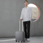 mixi Underseat Carry on Luggage 16 Inch Hardshell PC Suitcase - Image 2