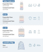 Narwey 6 Set Compression Packing Cubes - Image 4