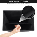 Large 17" 42 Quarts Collapsible Stackable Storage Bins - Image 4