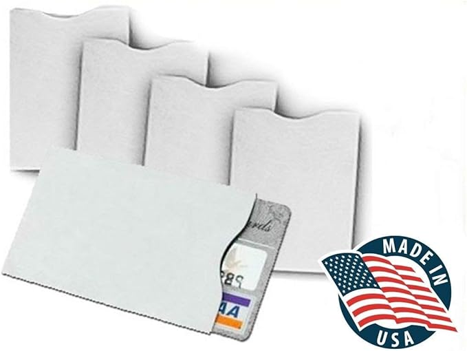 10x RFID Blocking Credit Card"DuPont TYVEK" Sleeves by Unknown