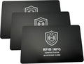 Technixx RFID Blocking Card, 3 Pack, Contactless NFC Jamming Credit & Debit by Technixx