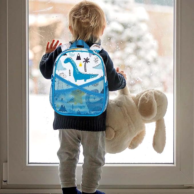 CCJPX Toddler Backpack with Leash, 9.5" Baby Boys Dinosaur Safety Harness - Image 2