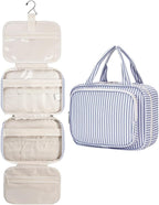 Narwey Striped Hanging Toiletry Bag by Narwey
