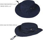 Sun Hats for Men Women Boonie Hat Foldable Fishing Hat UPF 50+ Bucket Hat for - Image 3