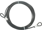 16FT 4mm Stainless Steel Outdoor Travel Security Cable Lock, Braided Steel by Bytiyar