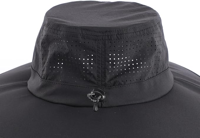 Home Prefer UPF 50+ Sun Hats for Men Women Foldable Wide Brim Fishing Hat Quick - Image 5