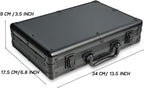 10 slots Watch organizer Case, Aluminum watch storage box, hard watch travel box - Image 7