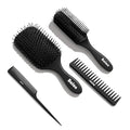 Balon Hair Brush for Women and Men, 4Pcs Paddle Brush Detangling Brush Hair Comb Set for Long Thick Thin Curly Hair, Hairbrush Great On Wet or Dry, No More Tangle