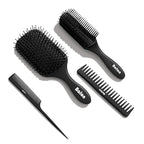 Balon Hair Brush for Women and Men, 4Pcs Paddle Brush Detangling Brush Hair Comb Set for Long Thick Thin Curly Hair, Hairbrush Great On Wet or Dry, No More Tangle