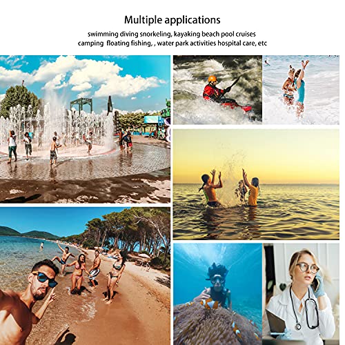 Waterproof Phone Pouch (1 Pack - White7.0")