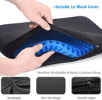 Gel Seat Cushion for Long Sitting Pressure Relief for Back, Tailbone Pain – - Image 5